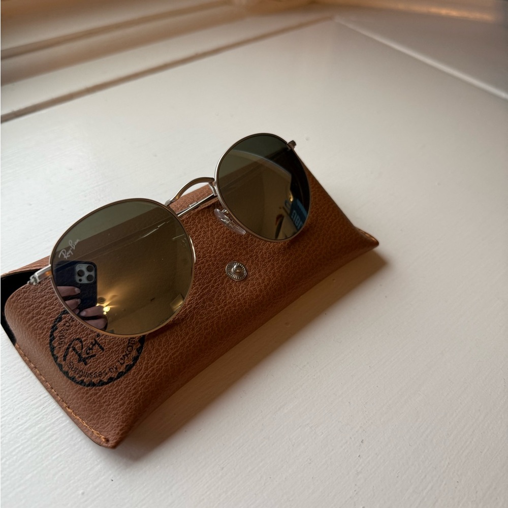 Ray-Ban Silver Sunglasses with Case